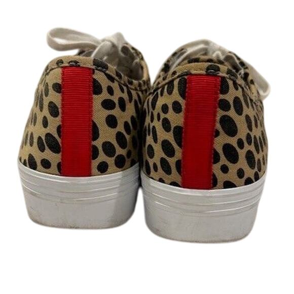 BODEN Flatform Sneakers Natural Cheetah Animal Print Women's Size 10 - 41 - Picture 4 of 11
